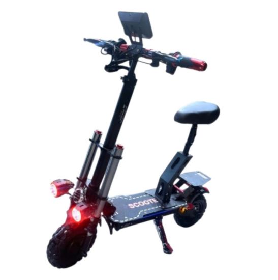 صورة سكوتر الوحش مدرع محركين 3000 واط